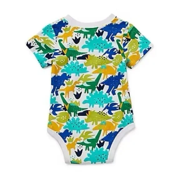 Baby Boys Dinosaur Bodysuit - NWT - Newborn - Picture 2 of 4